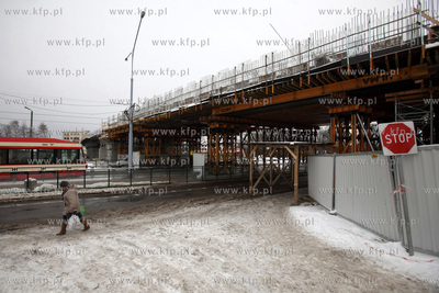 Budowa linii Pomorskiej Kolei Metropolitalnej. Nz....