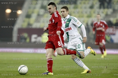 PGE Arena. Mecz o mistrzostwo T- Mobile Ekstraklasy....