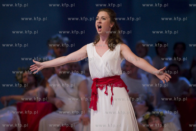 Opera Bałtycka. Próba generalna opery Eros i Psyche...