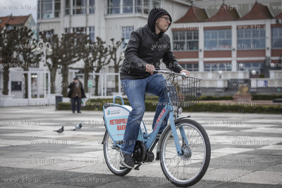 Sopot. Start Systemu Roweru Metropolitalnego MEVO.
26.03.2019
fot....