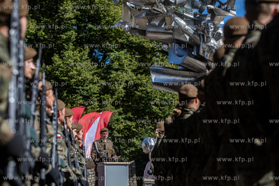 Gdańsk. Pomnik Obrońców Poczty Polskiej. Obchody...