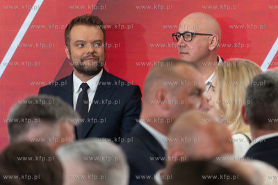 Gdańsk. Historyczna sala BHP. Wieczór wyborczy Karola...