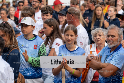 Sopot. Ceremonia Otwarcia Mistrzostw Europy Ergo Hestia...