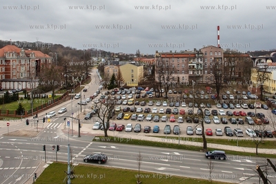 Gdańsk. Panorama z budynku Forum Gdansk.   21.03.2019....