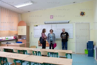 Gdańsk. Strajk nauczycieli w Szkole Podstawowej nr...