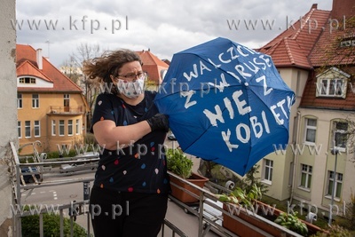 Gdańsk, Wrzeszcz. Akcja protestacyjna przeciwko projektowi...
