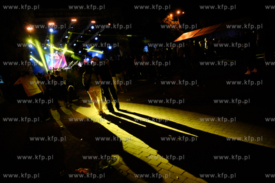 Gdansk. Scena Letnia. Festiwal MTV Gdansk Dzwiga Muze....