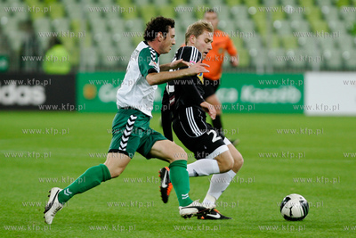 Gdansk. PGE Arena. Mecz towarzyski Lechia Gdansk vs...