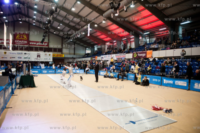 Gdansk. Hala AWF. Zawody Dwor Artusa Grand Prix Pucharu...