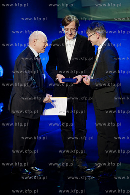 Gdansk. Teatr Wybrzeze. Uroczysta Gala Nagrody Literackiej...