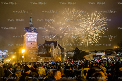 Zabawa sylwestrowa na Targu Weglowym w Gdansku.
31.12.2014
fot....