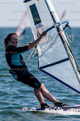 Zatoka Gdanska. Regaty Mistrzostw Swiata w klasie Raceboard,...