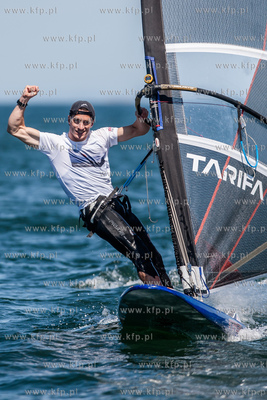 Zatoka Gdanska. Regaty Mistrzostw Swiata w klasie Raceboard,...