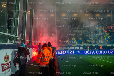 Gdynia. Stadion Miejski. Derbowy mecz Lotto Ekstraklasy,...