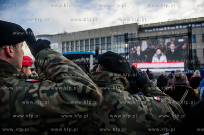 Gdynia. Skwer Kościuszki. Piknik wojskowy pt. Bezpieczna...
