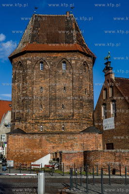 Gdańsk. Dom Harcerza, zabytkowe budynki, gdzie niegdyś...
