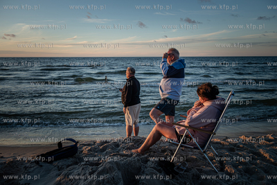 Plaża w Karwi. Zaćmienie słonca, 
12.08.2026
fot....