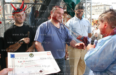 Jarmark Dominikanski w Gdansku. Jedna z imprez towarzyszacych...