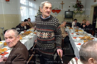 Slupsk.Wigilia dla bezdomnych w schronisku Brata Alberta.
24.12.2009
Fot....