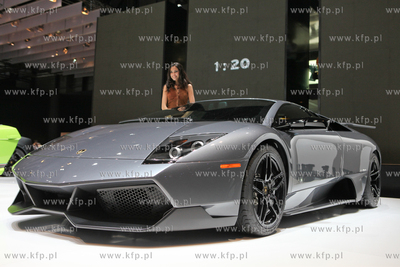 Targi motoryzacyjne w Genewie. Nz. Lamborghini Gallardo
03.03.2010
fot....