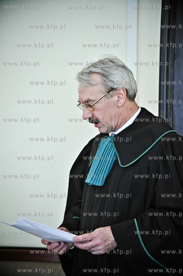 Rozprawa w Sadzie Apelacyjnym w Gdansku dzienikarki,...