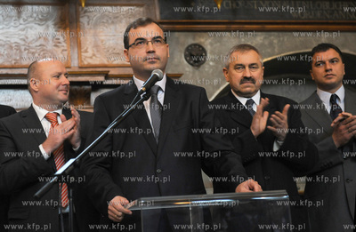 Gdansk. Dwor Artusa. Konwencja Samorzadowa Prawa i...