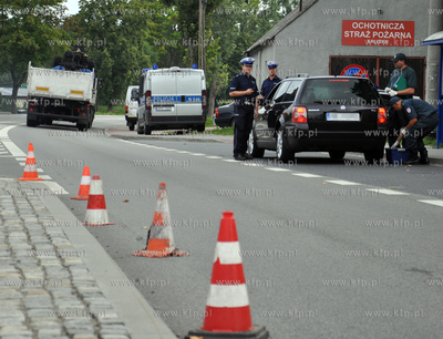 Kaliska, woj. pomorskie. Pomorscy policjanci wraz z...