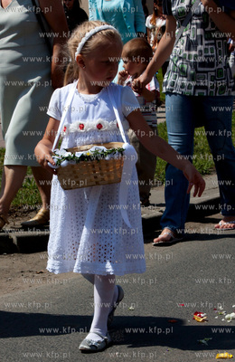 Procesja Bozego Ciala w Starogardzie Gdanskim. 30.05.2013...