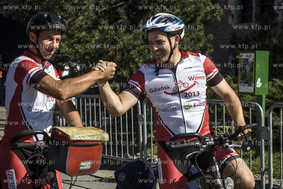 Gdansk. Targ Weglowy. Festiwal Wilno w Gdansku. Krzysztof...