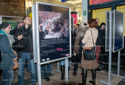 Otwarcie wystawy Trojka w obrazach wielkich mistrzow,...