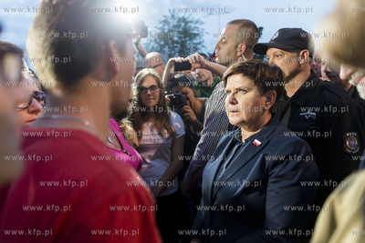 Czyczkowy Wybudowanie. Wizyta Premier RP Beaty Szydło...