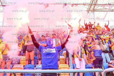 34. kolejka Fortuna 1. Ligi Arka Gdynia - GKS Katowice...