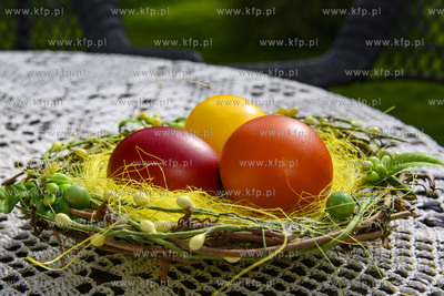 Dobrzewino. Wielkanoc 2020. Z powodu panującej pandemii...