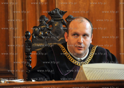 Gdansk. Sad Okregowy. Andrzej H. domniemany szef gangu...