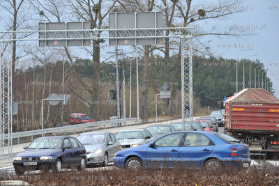 Skutek zamkniecia na zawsze ul. Slowackiego w Gdansku....