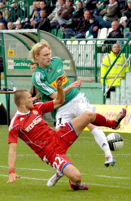 Mecz pilkarski ekstraklasy Lechia Gdansk - Wisla Krakow...