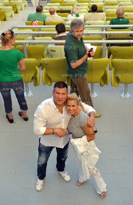 Mecz inauguracyjny na PGE Arena w Gdansku pomiedzy...