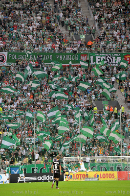 PGE Arena - mecz pilkarski pomiedzy Lechia Gdansk a...