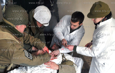 Rekonstrukcja bitwy w Ardenach przygotowana przez Muzeum...