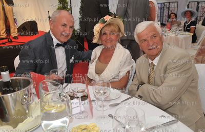 Sopot. Hipodrom. Letnia Gala Biznesu. Nz. Leszek Gierszewski...