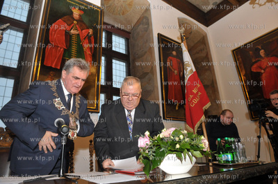 Inauguracyjna sesja Rady Miasta Gdanska w Wielkiej...