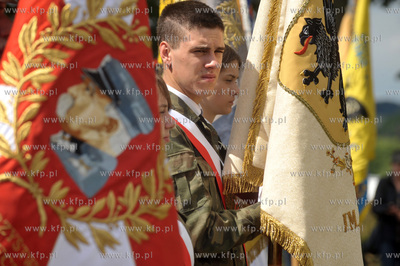 Zukowo na Kaszubach. Plac przed kosciolem sw. Jana...