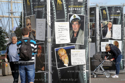 Festiwal Filmowy w Gdyni. Wystawa Autografy Gdynskie...
