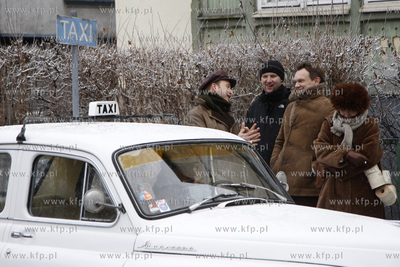 Sopot - plan zdjeciowy filmu "Chwila nieuwagi, czyli...