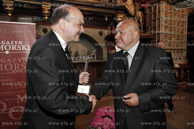 Gdansk. Dwor Artusa. Gala wreczenia Orlow Pomorskich...