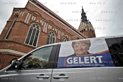 Elblag.  II  tura wyborow prezydenckich w Elblagu....