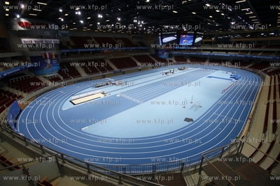 Sopot. Przygotowania hali Ergo Arena do organizacji...