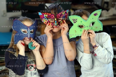Zajęcia plastyczne w Pałacu Młodzieży w Gdańsku.
02.02.2015
fot....
