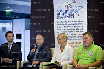 Gdańsk. PGE Arena. Spotkanie poświęcone meczowi,...