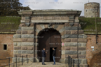 Prezentacja bramę wjazdowejTwierdzy Wisłoujscie wraz...